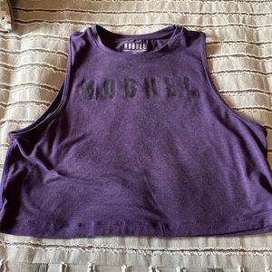 Women’s NoBull Muscle Tank (crop)- Purple